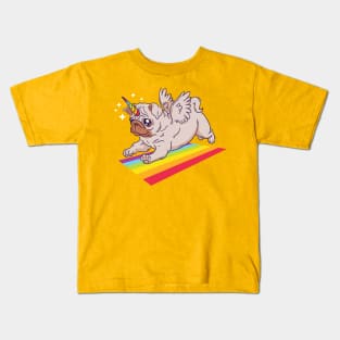 Pug Unicorn Kids T-Shirt